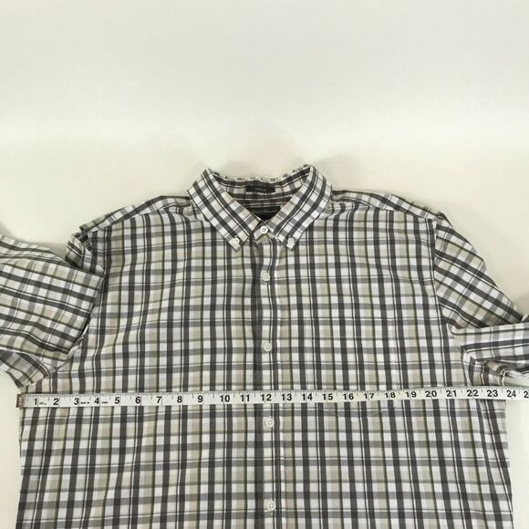 Eddie Bauer Classic Fit Button Down Shirt Men's Large Plaid 100% Cotton Casual - Picture 8 of 12